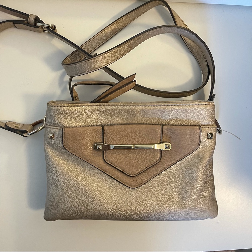 Jennifer Lopez Gold Crossbody Purse